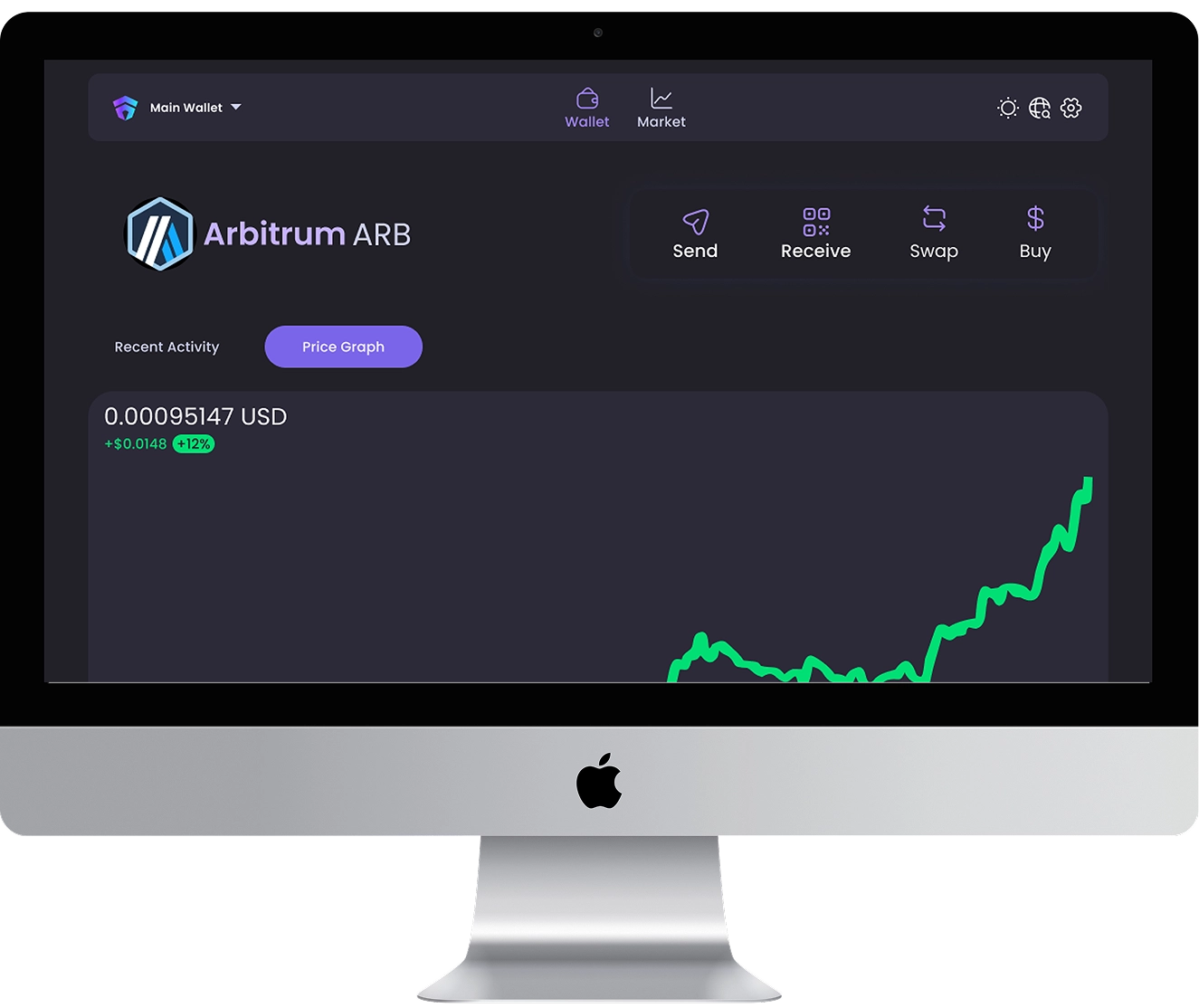 Arbitrum wallet in Hero Wallet