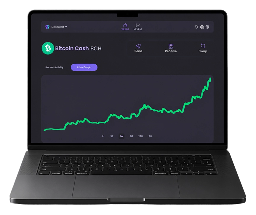 Bitcoin Cash wallet in Hero Wallet