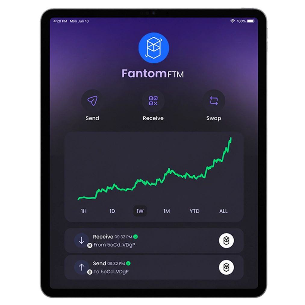 Fantom wallet in Hero Wallet