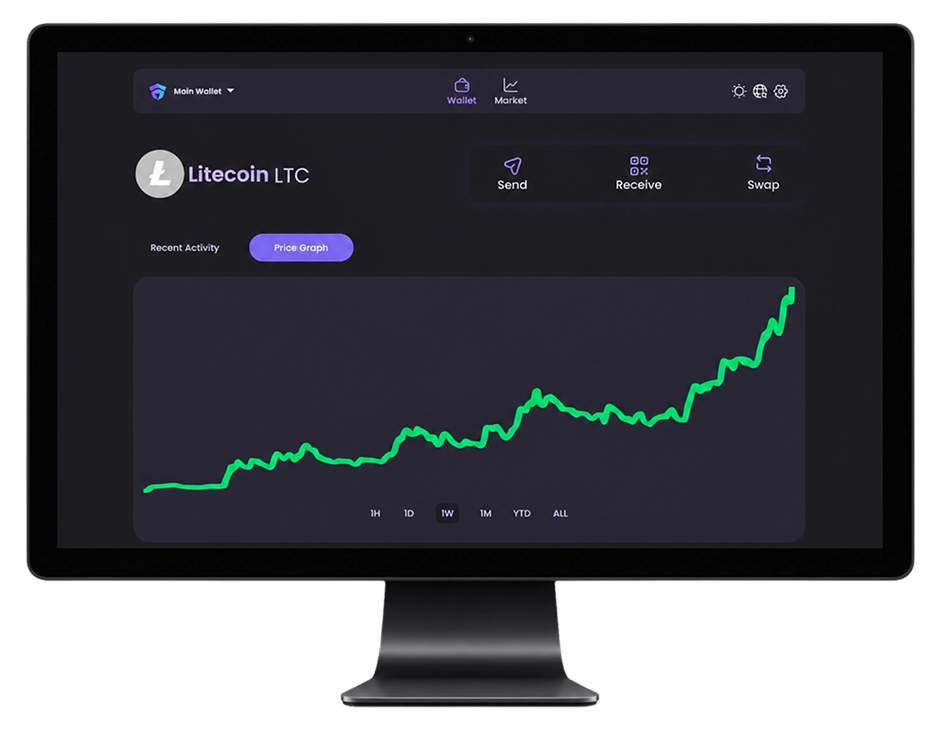 Litecoin wallet in Hero Wallet