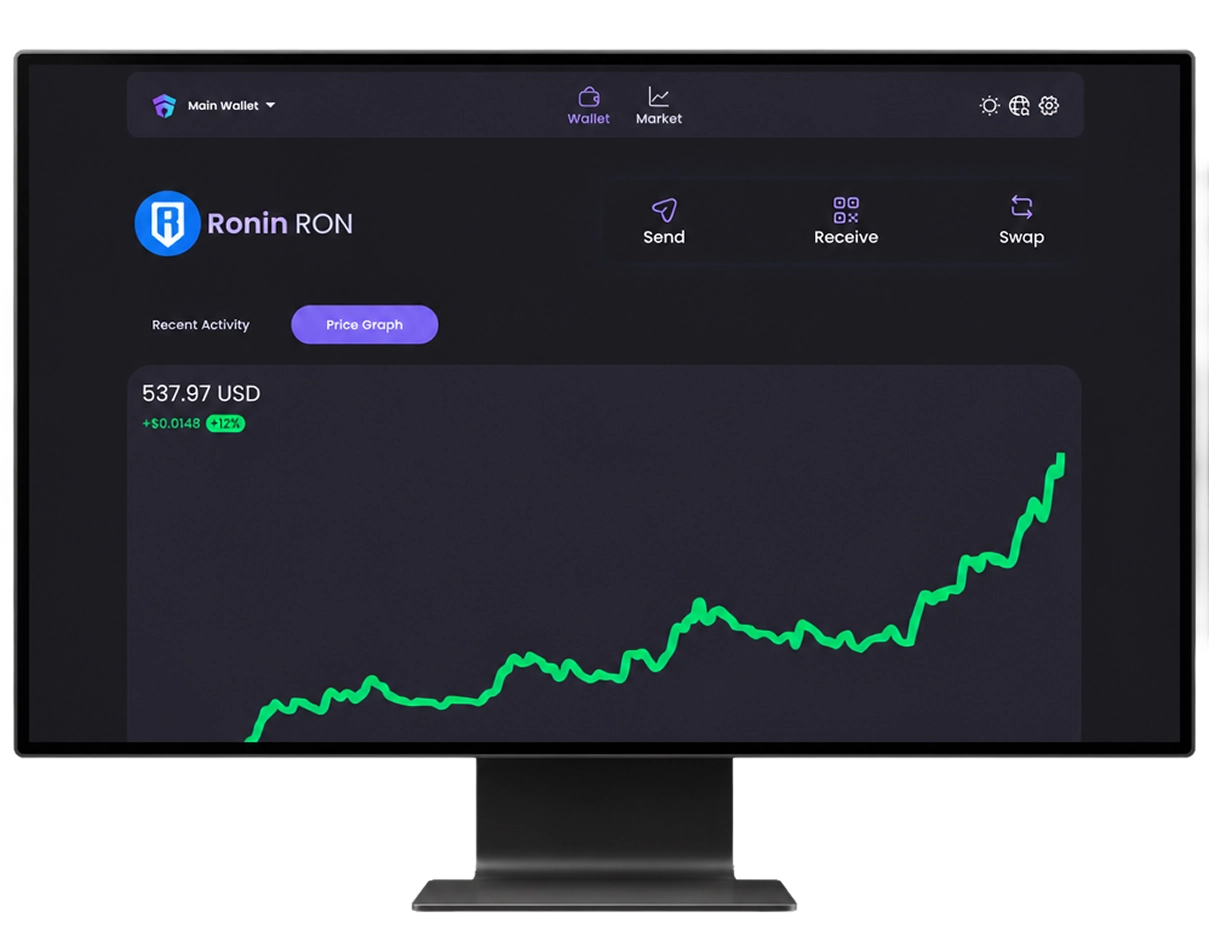 Ronin wallet in Hero Wallet