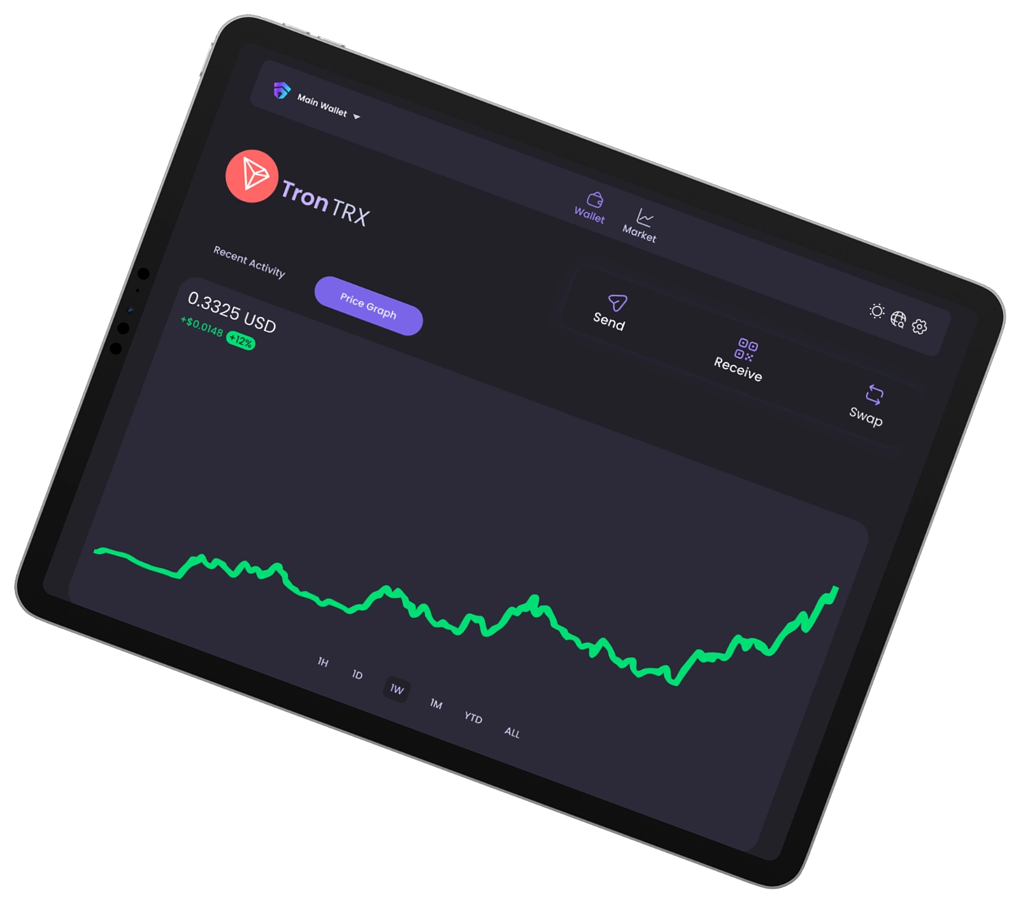 Tron wallet in Hero Wallet